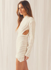 Angels Wing Dress - White - Peppermayo US