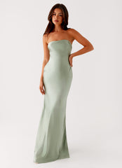 Monte Carlo Maxi Dress Sage 4 Peppermayo