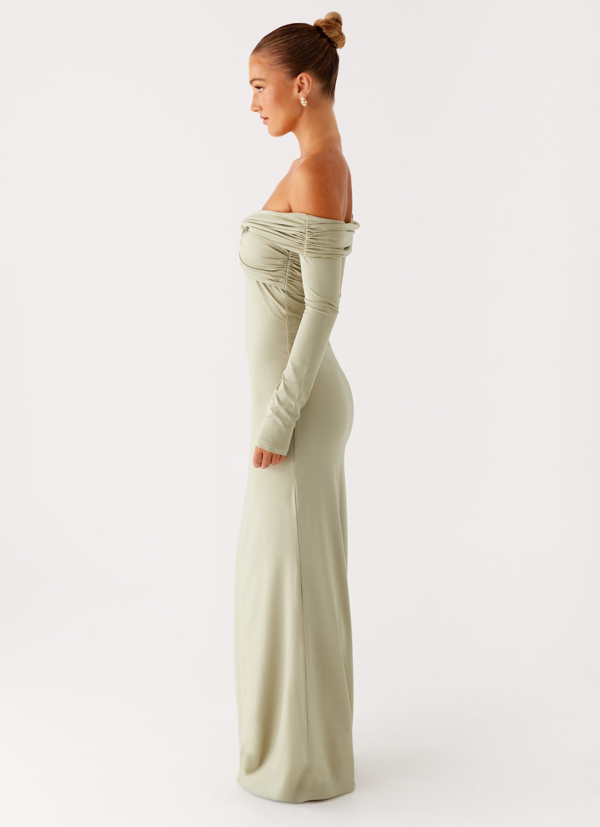 Marla Long Sleeve Maxi Dress0867 Peppermayo