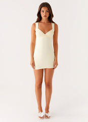 Rosier-Mini-Dress-Yellow-1-Peppermayojpg