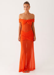 Charming-Off-Shoulder-Maxi-Dress-Orange-1-Peppermayojpg