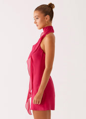 Tanner-Mini-Dress-Fuchsia-3-Peppermayojpg