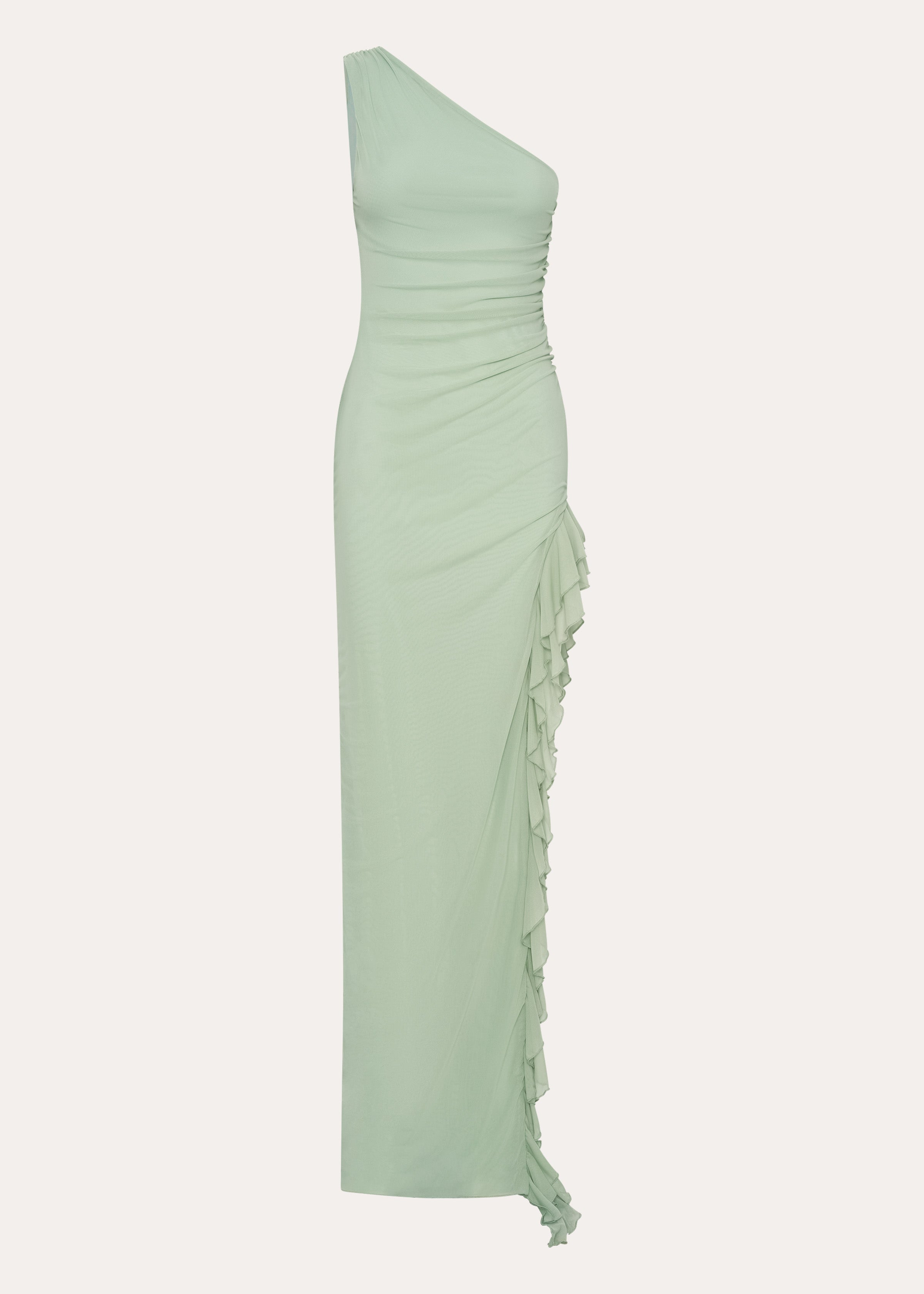 Clarence Maxi Dress Sage 7 Peppermayo