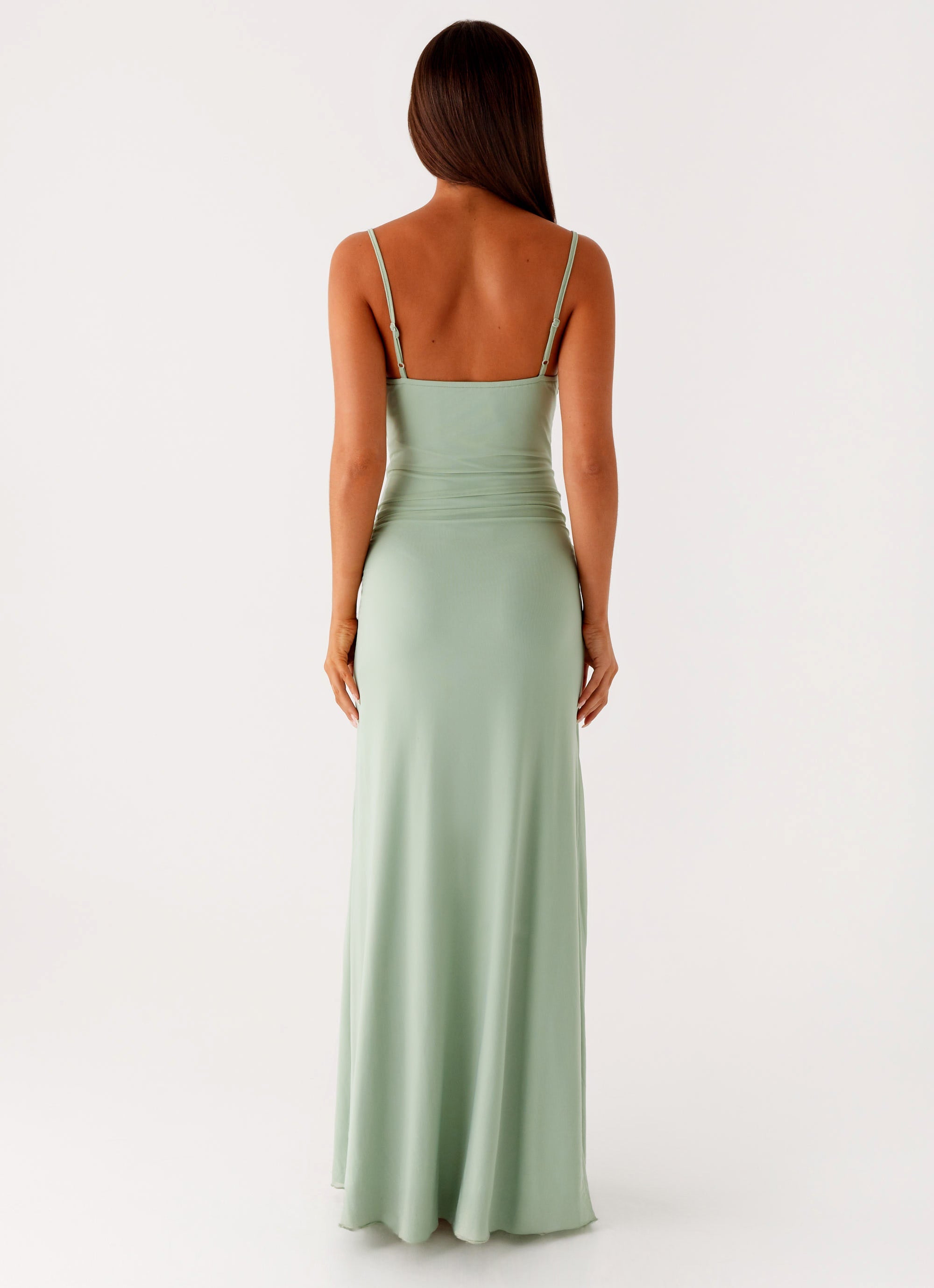 Amphi Maxi Dress Sage 3 Peppermayo