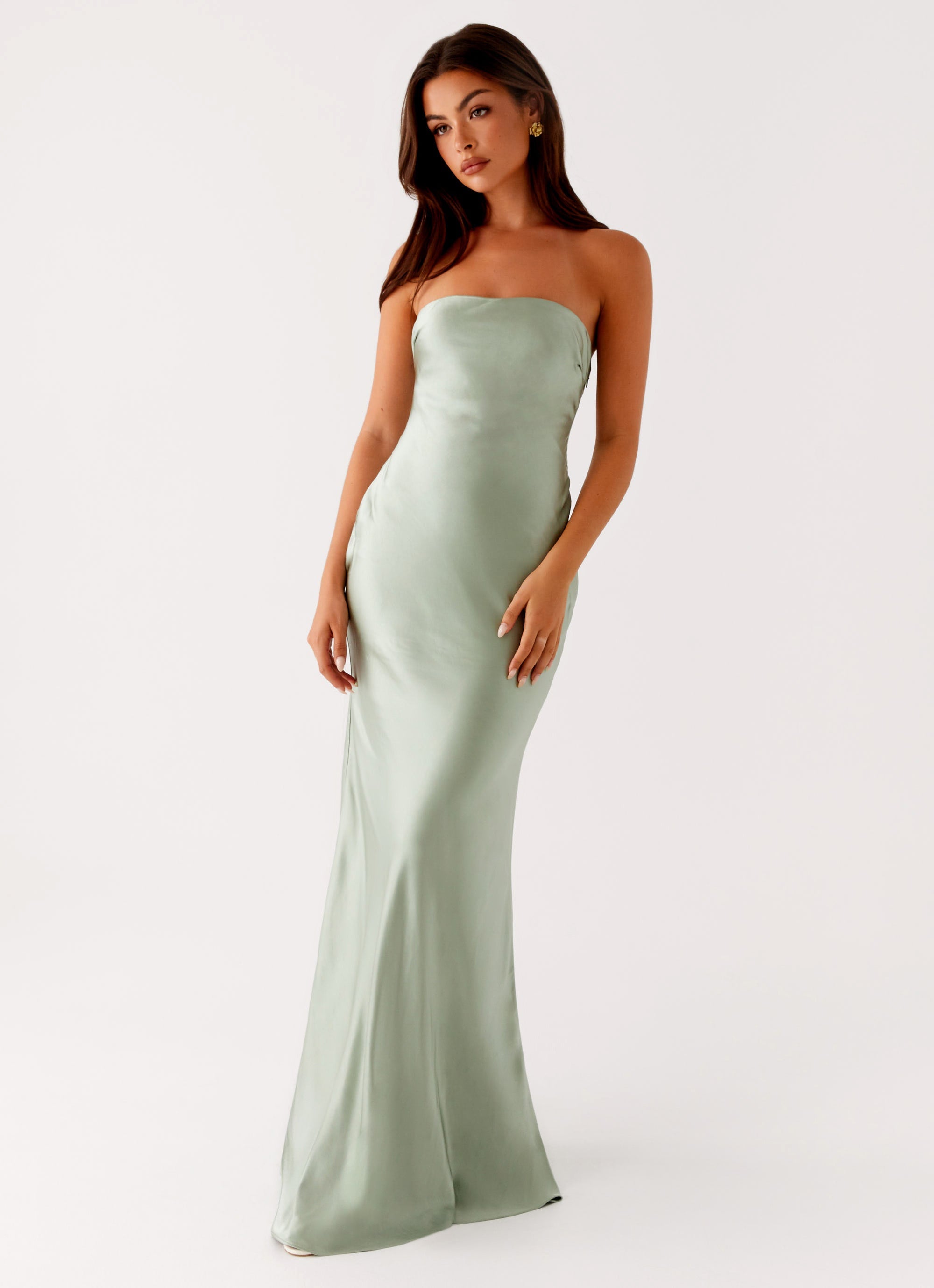 Monte Carlo Maxi Dress Sage 6 Peppermayo