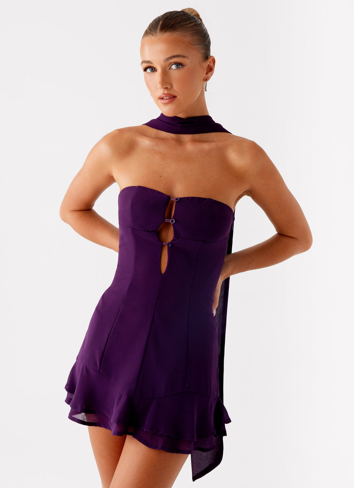 Avenue-Mini-Dress-Plum-4-Peppermayojpg