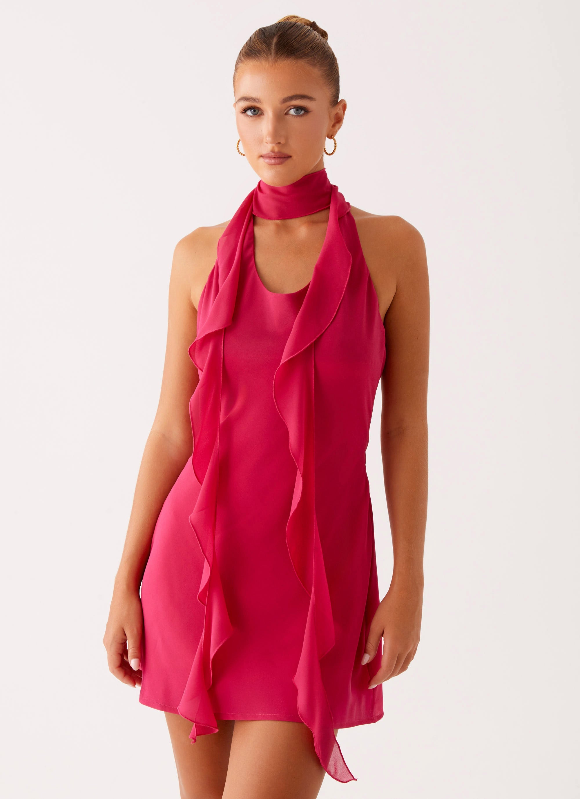 Tanner-Mini-Dress-Fuchsia-5-Peppermayojpg