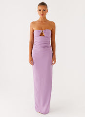 Eryn Maxi Dress Lilac 1 Peppermayo