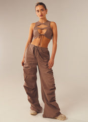 Fluorescent Nights Pants - Stonewood - Peppermayo US