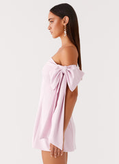 Akari Mini Dress Pink 2 Peppermayo