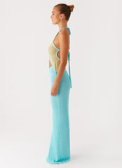 Alexia Knit Maxi Dress Multi 2 Peppermayo