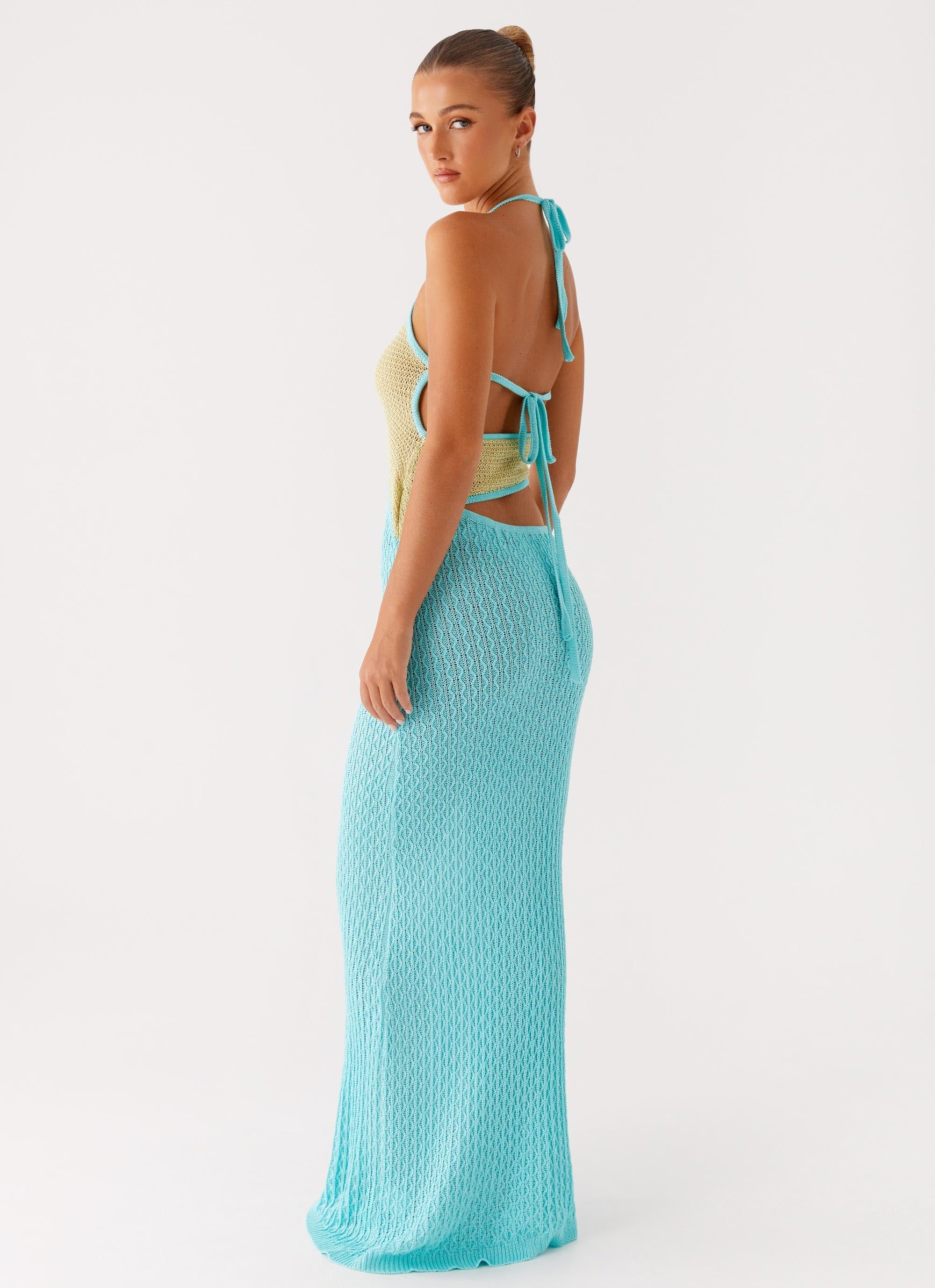 Alexia Knit Maxi Dress Multi 4 Peppermayo