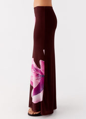 Alpha Maxi Skirt Dark Chocolate 3