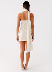 Arcadia Mini Dress Ivory 3