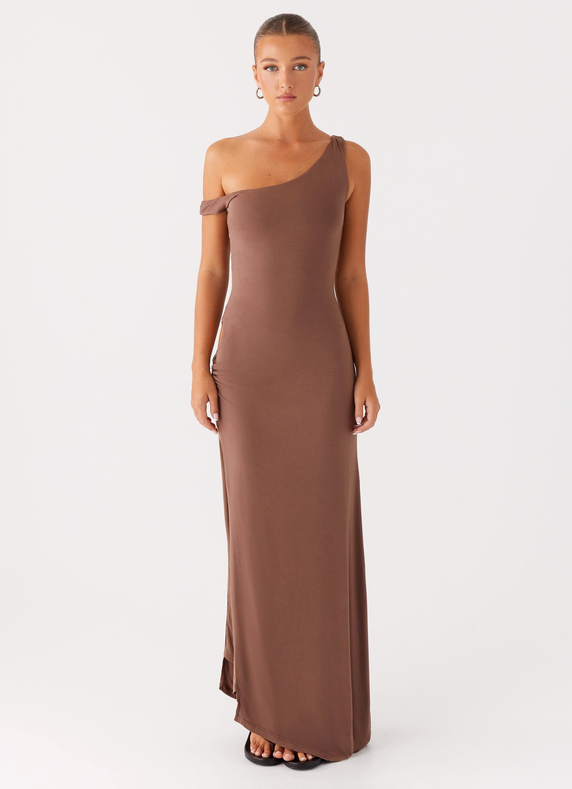 Dalla Maxi Dress Dark Chocolate 1