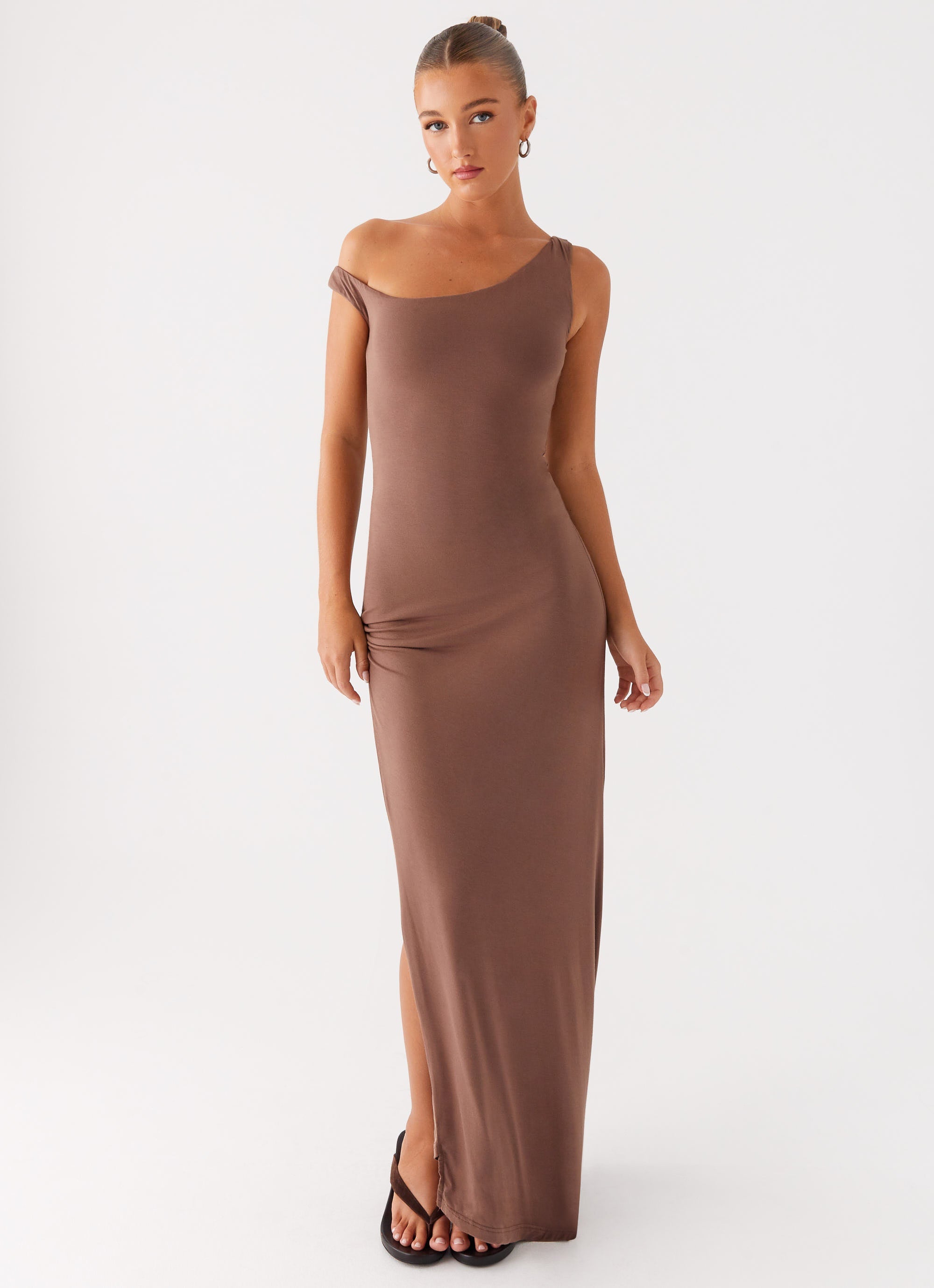 Dalla Maxi Dress Dark Chocolate 5