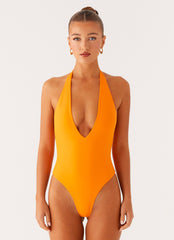 Delia One Piece Swimsuit - Orange