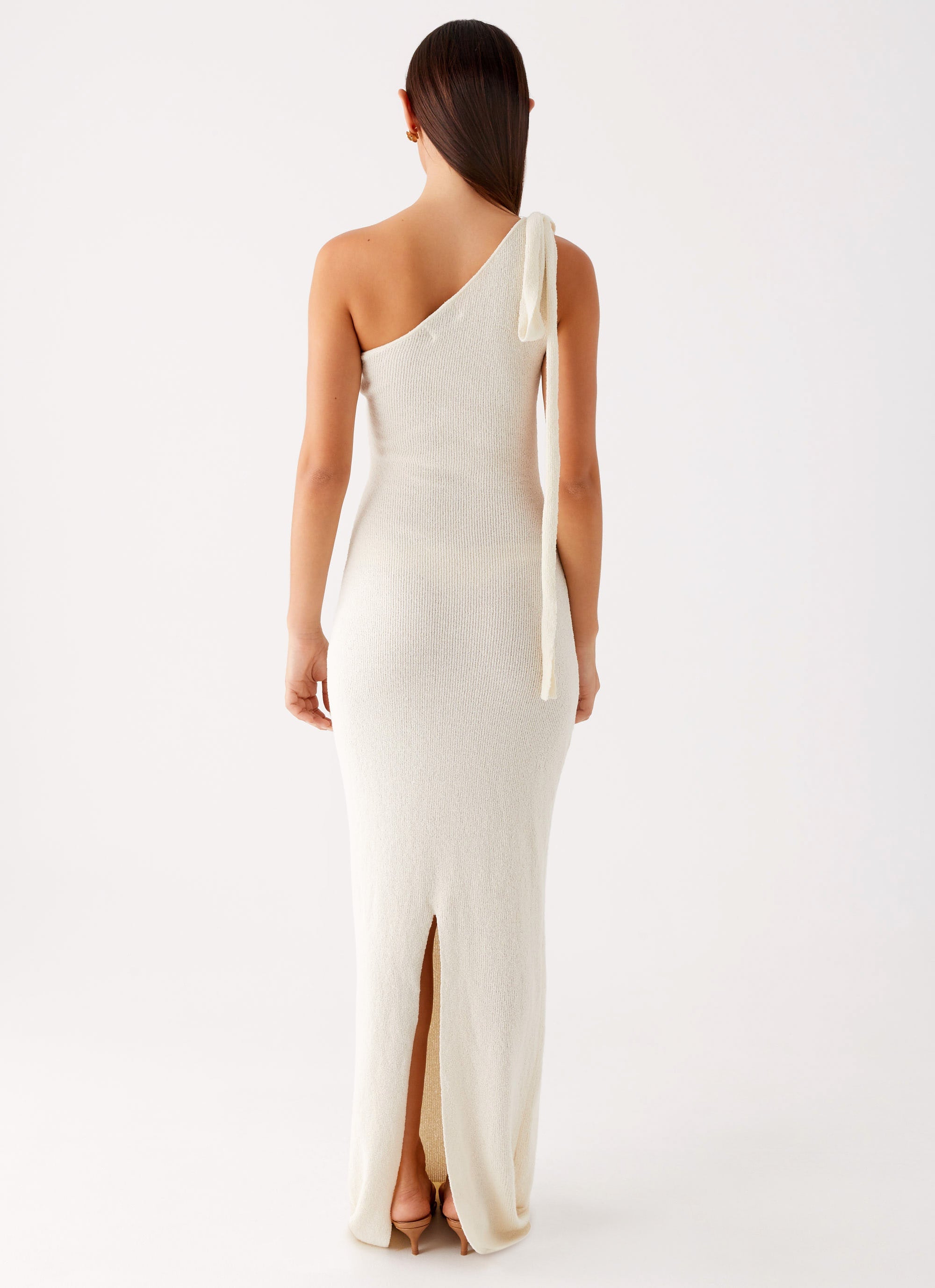 Easton Knit Maxi Dress White 3 Peppermayo