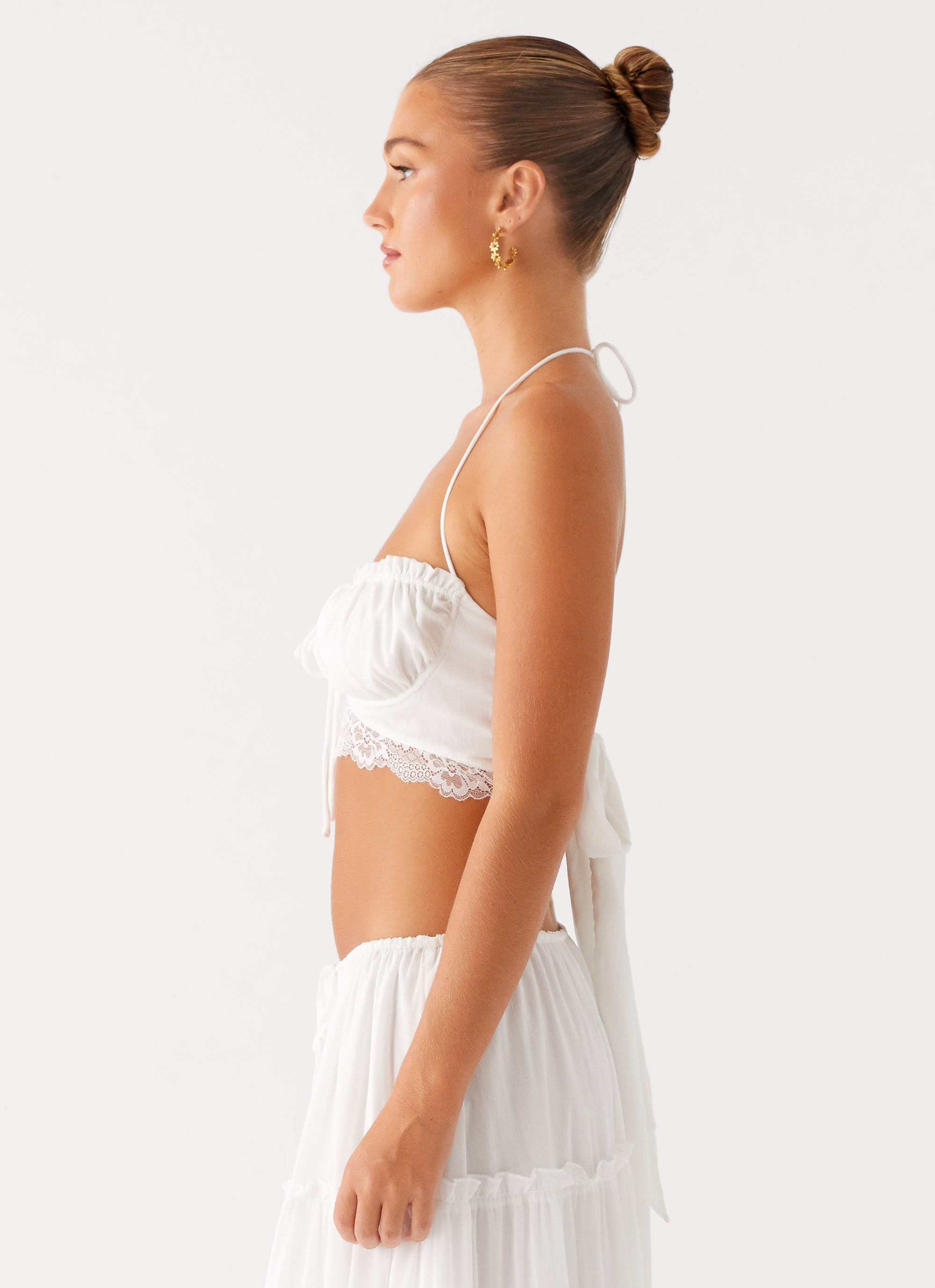 Evi Halterneck Top Ivory 2