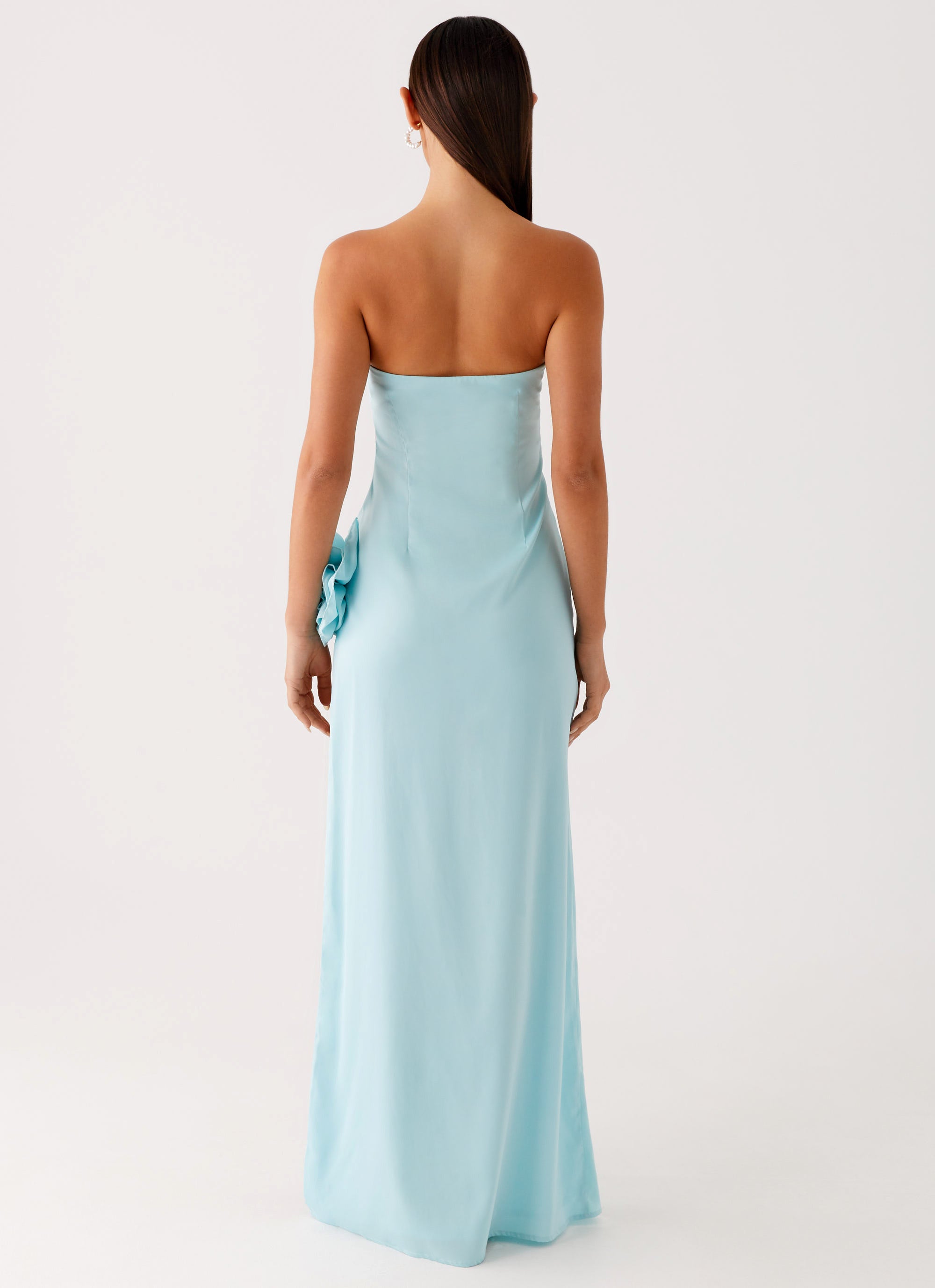 Fenway Strapless Maxi Dress Mint 3 Peppermayo