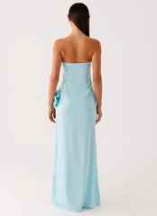 Fenway Strapless Maxi Dress Mint 3 Peppermayo