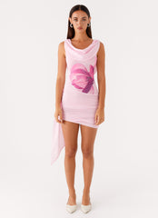 Good Fortune Mini Dress Pink 1