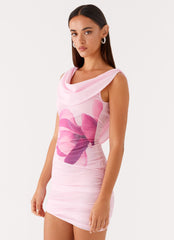 Good Fortune Mini Dress Pink 2