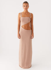 Kika Maxi Dress Beige 1