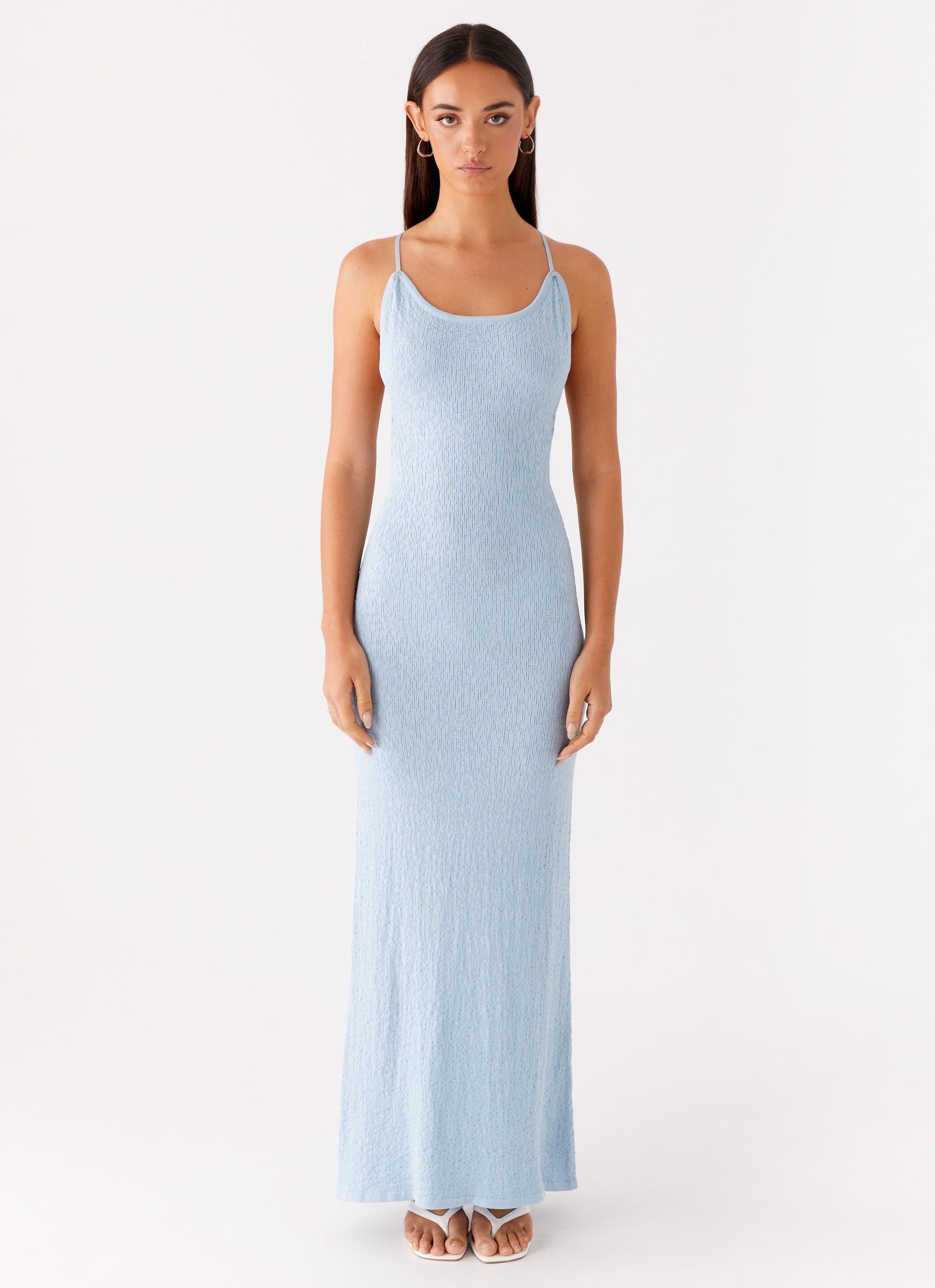 Lopez Maxi Dress Blue 1 Peppermayo