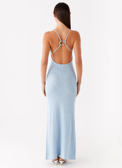 Lopez Maxi Dress Blue 3 Peppermayo