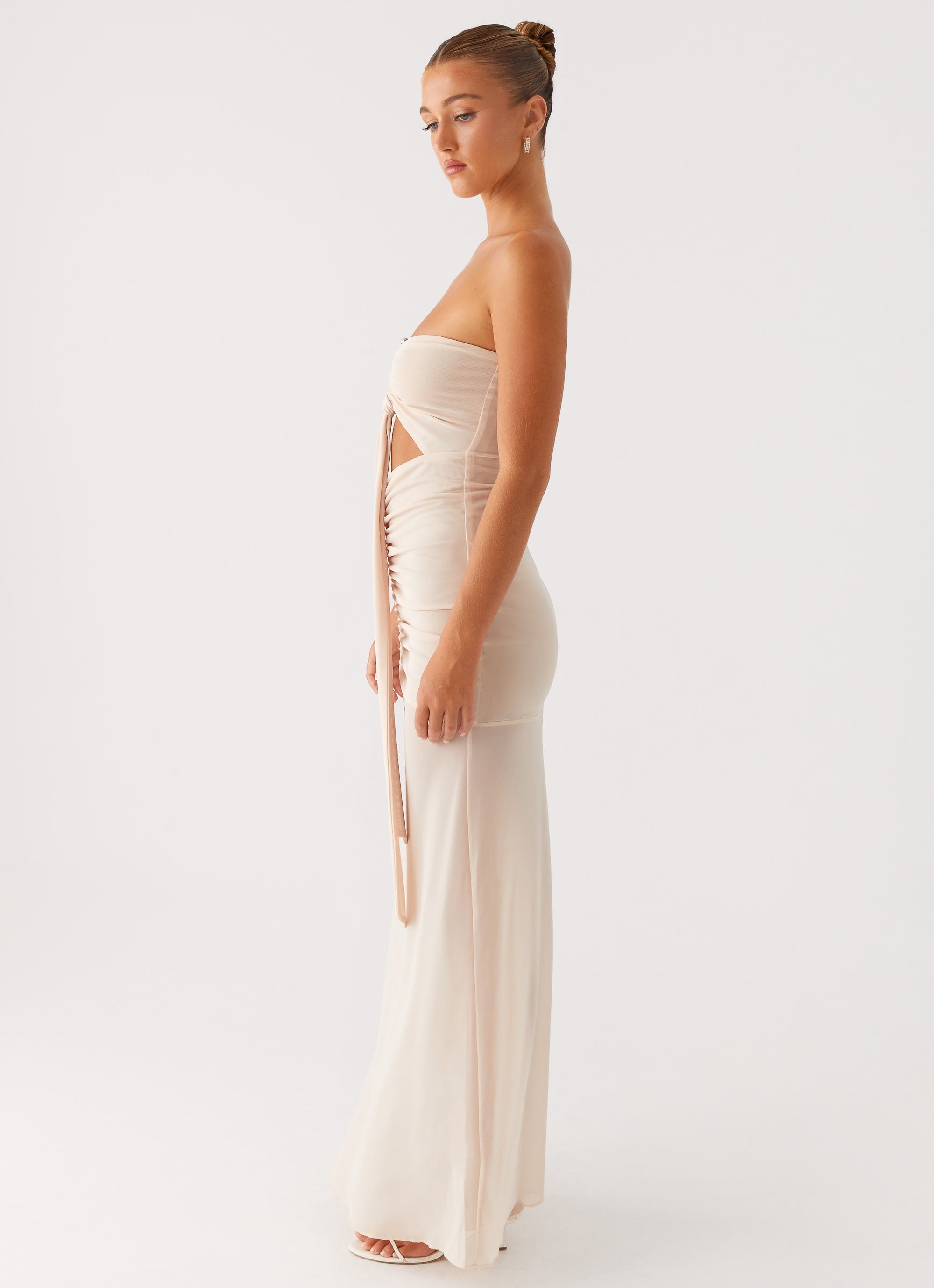 Lovie Maxi Dress Beige 2