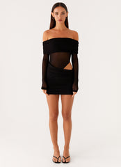 No Doubt Mini Dress Black 1