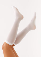 Orbit Stockings White 4 Peppermayo