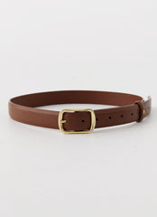 Womens Alessi Belt in the colour Brown in front of a light grey background