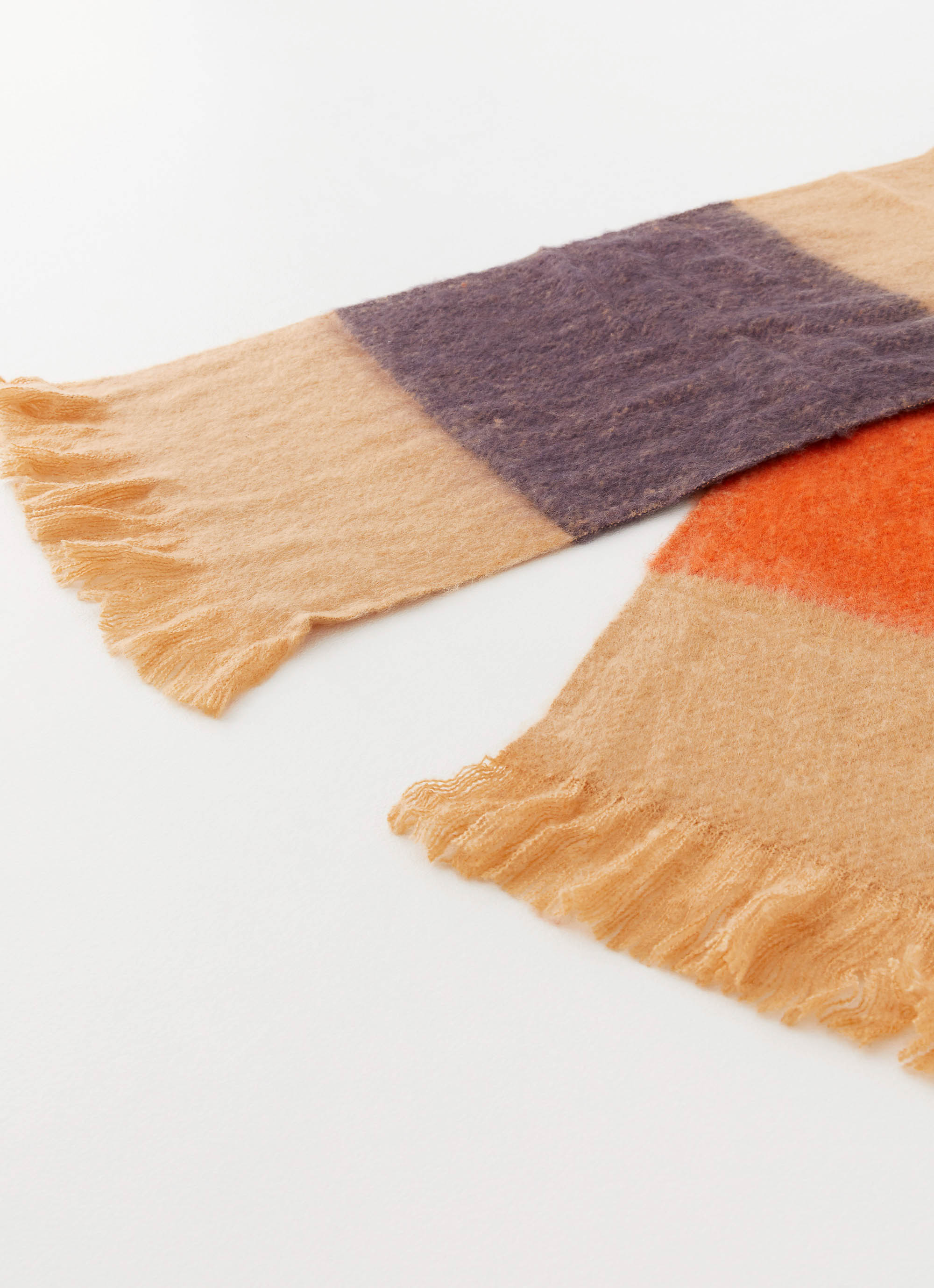 Womens Rue Scarf in front of a light grey background