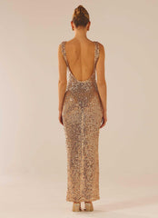 Sweet Essence Maxi Dress - Glisten - Peppermayo US