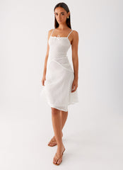 Tamar Midi Dress White 5 Peppermayo
