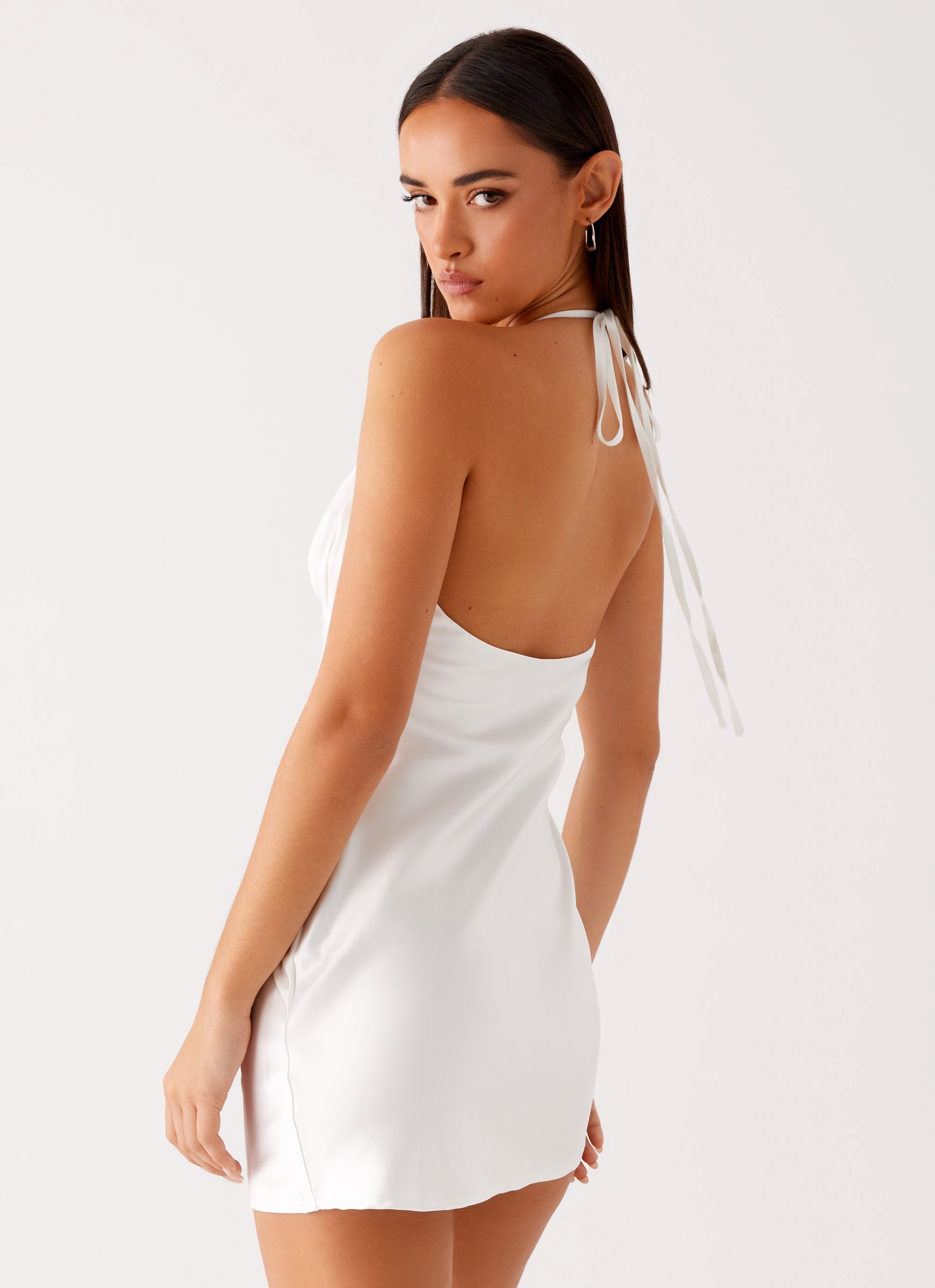 Tinsley Mini Dress White 4 Peppermayo