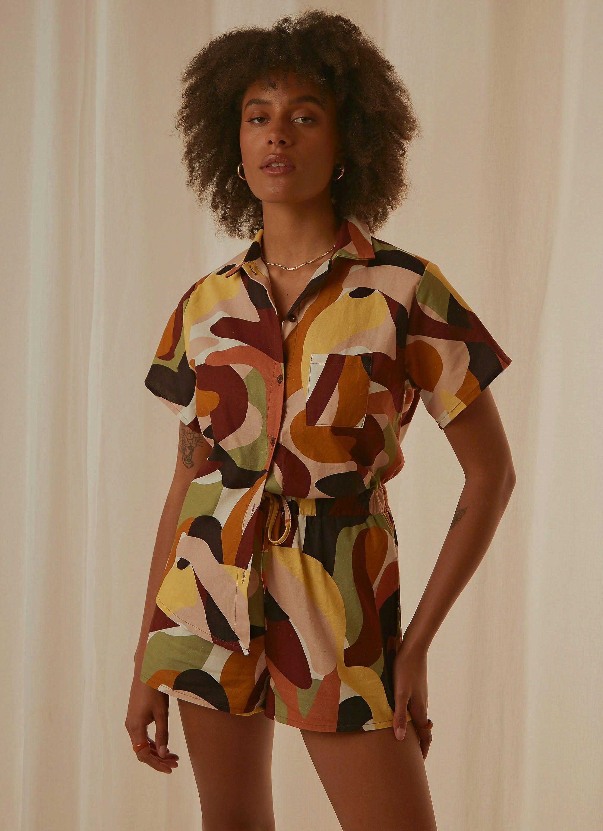 Paloma Shirt - Tropicola - Peppermayo US