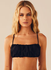 Made For Vacation Crop Top - Black - Peppermayo US