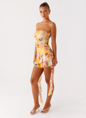 Macey Mini Dress Sunburst Floral 5 Peppermayo