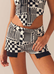Play It Louder Shorts - Barcode - Peppermayo US