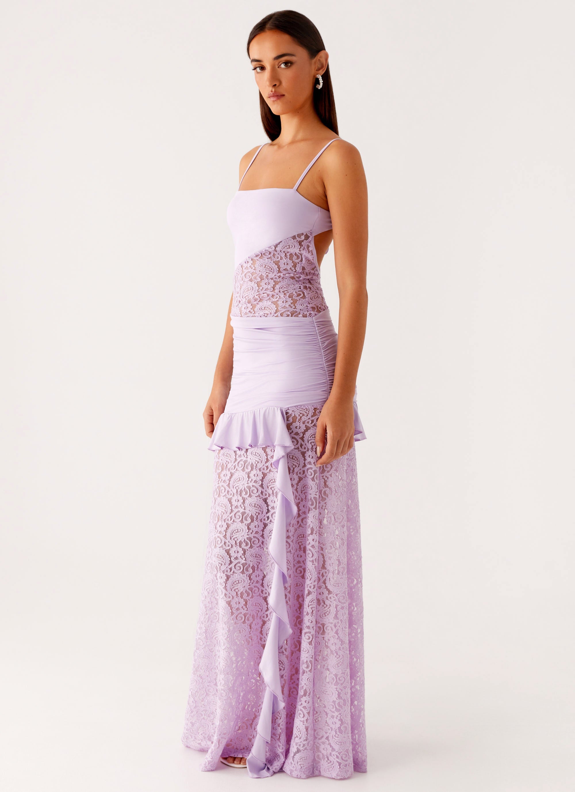 New Romance Maxi Dress Lilac 5 Peppermayo