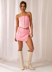 Fay Mini Skirt - Blossom - Peppermayo US