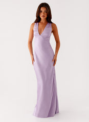 Brody Maxi Dress Lilac 4 Peppermayo
