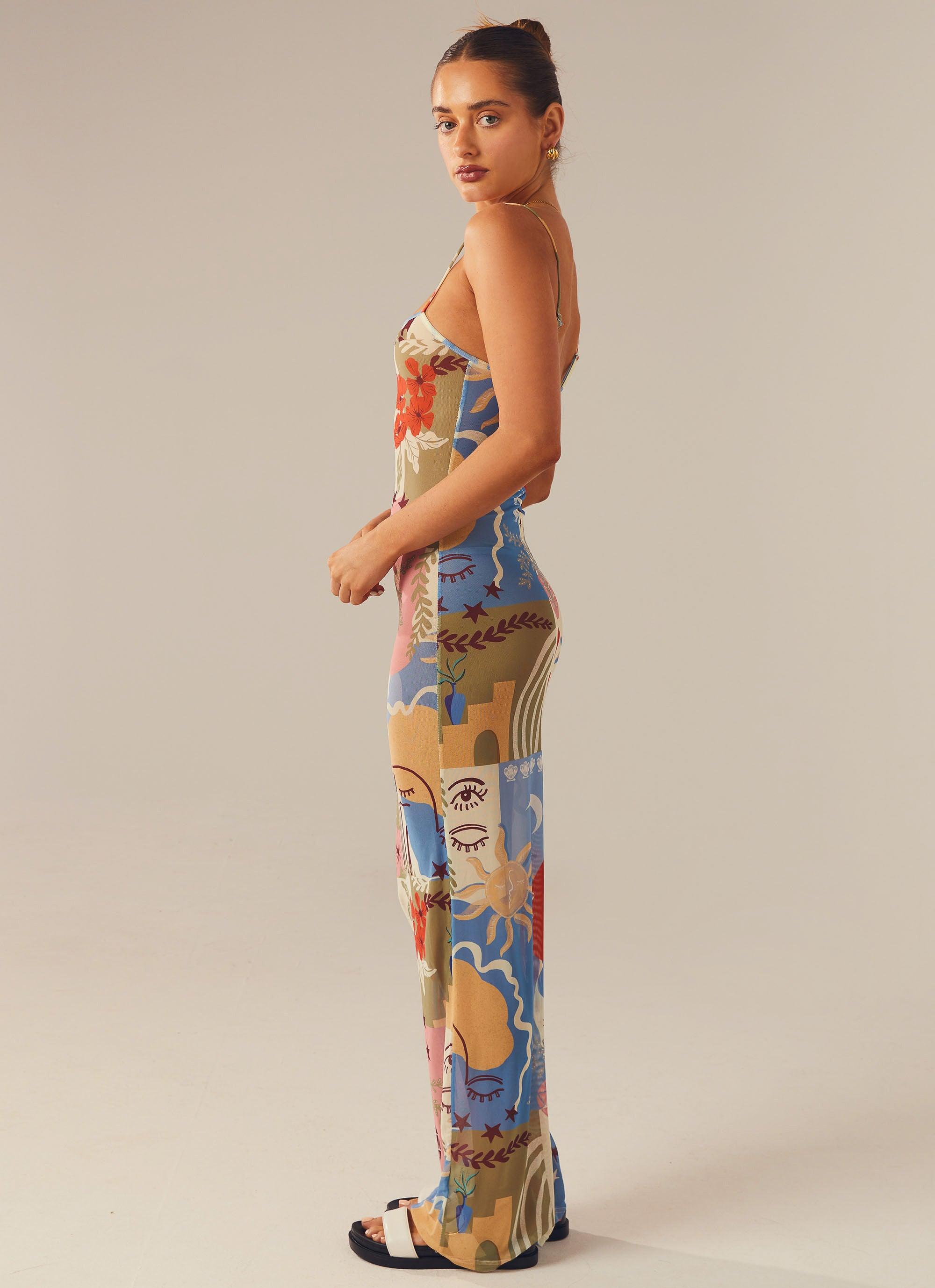 Wanderlust Maxi Dress - Fantasy Muse - Peppermayo US