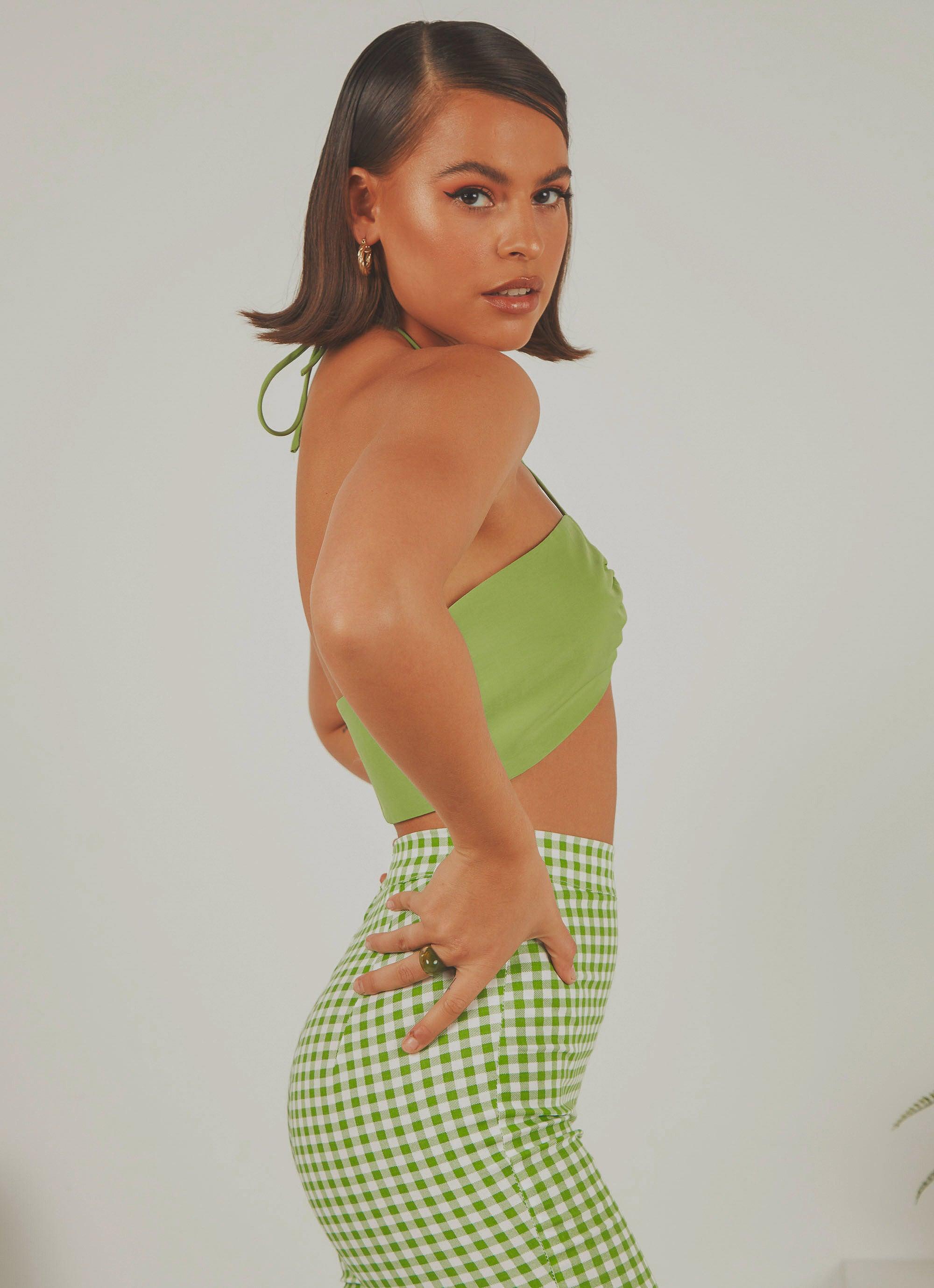 Angel Like You Crop - Lime - Peppermayo US