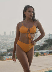 Paradise City Bikini Bottom - Summer Mango - Peppermayo US