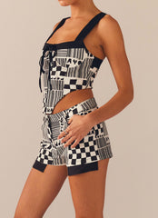 Play It Louder Shorts - Barcode - Peppermayo US