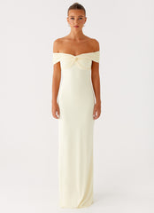 Countless Maxi Dress Yellow 1 Peppermayo